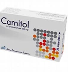 CARNITOL 30CAPS 500 MG