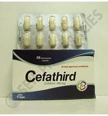 CEFATHIRD 10 CAP 300 MG
