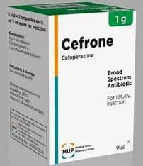 CEFRON 1 GM VIAL