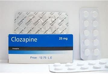 CLOZAPIN 25 MG 30 TAB 