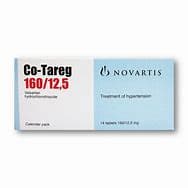 CO - TAREG 160 / 12.5 MG14TAB