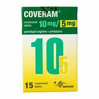 COVERAM 10 / 5 MG 15 TAB 