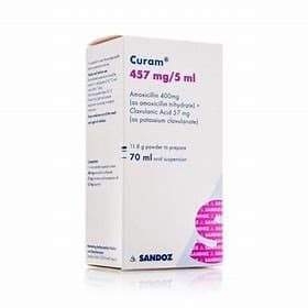 CURAM SUSP 457 MG 70ML 