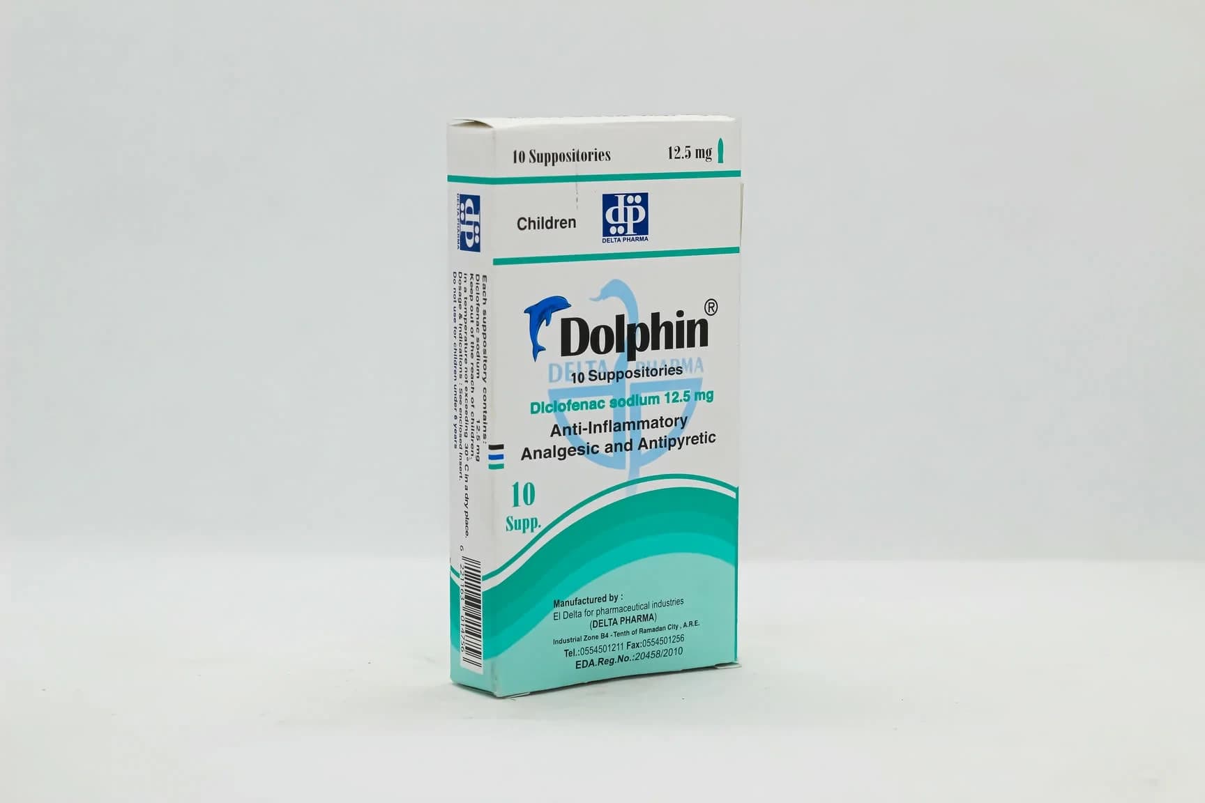 DOLPHIN 12.5 MG SUPP