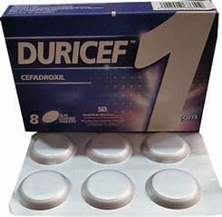 DURICEF 8 TABS 1 G 