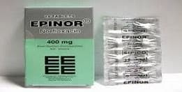EPINOR 400 MG 14 TAB