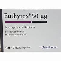 EUTHYROX 50 MCG 50 TAB