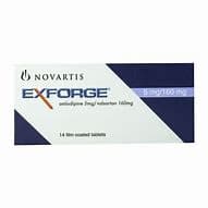 EXFORGE 5\160 MG 14 TAB