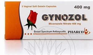 GYNOZOL VAG SUPP 400 MG 