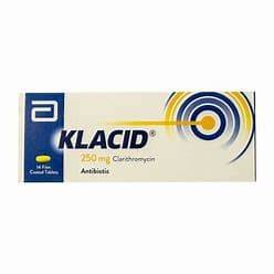 KLACID  250 MG 14 TAB