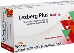 LEZBERG PLUS 40/25MG 30 T