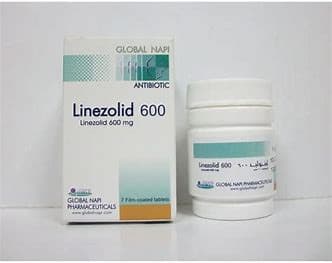 LINZOLID 600MG 14CAP