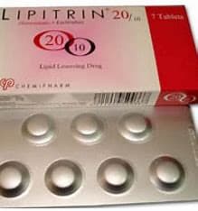 LIPITRIN 20 /10 - 14 TAB