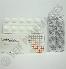 LORNOXICAM 20TABS 4 MG 