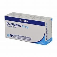 Quetiapine 25 mg 30 tab 