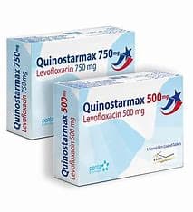 QUINOSTARMAX 500MG 10 T