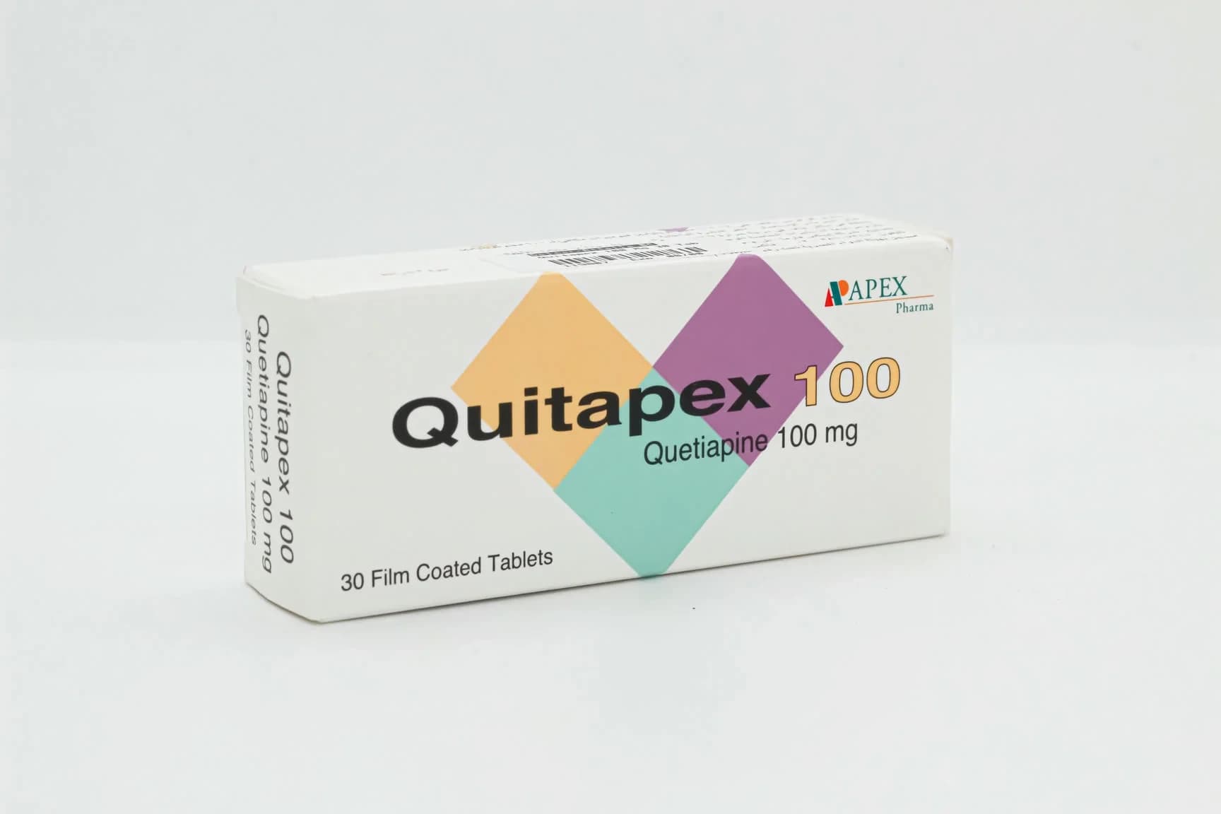 QUITAPEX 100 MG 30 TAB