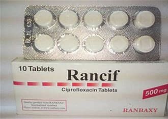 RANCIF 10 TABS 500 MG 