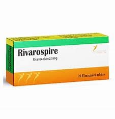 RIVAROSPIRE 2.5 MG 30T