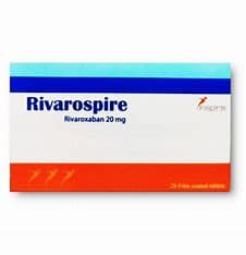 Rivarospire 20Mgm 28 tab