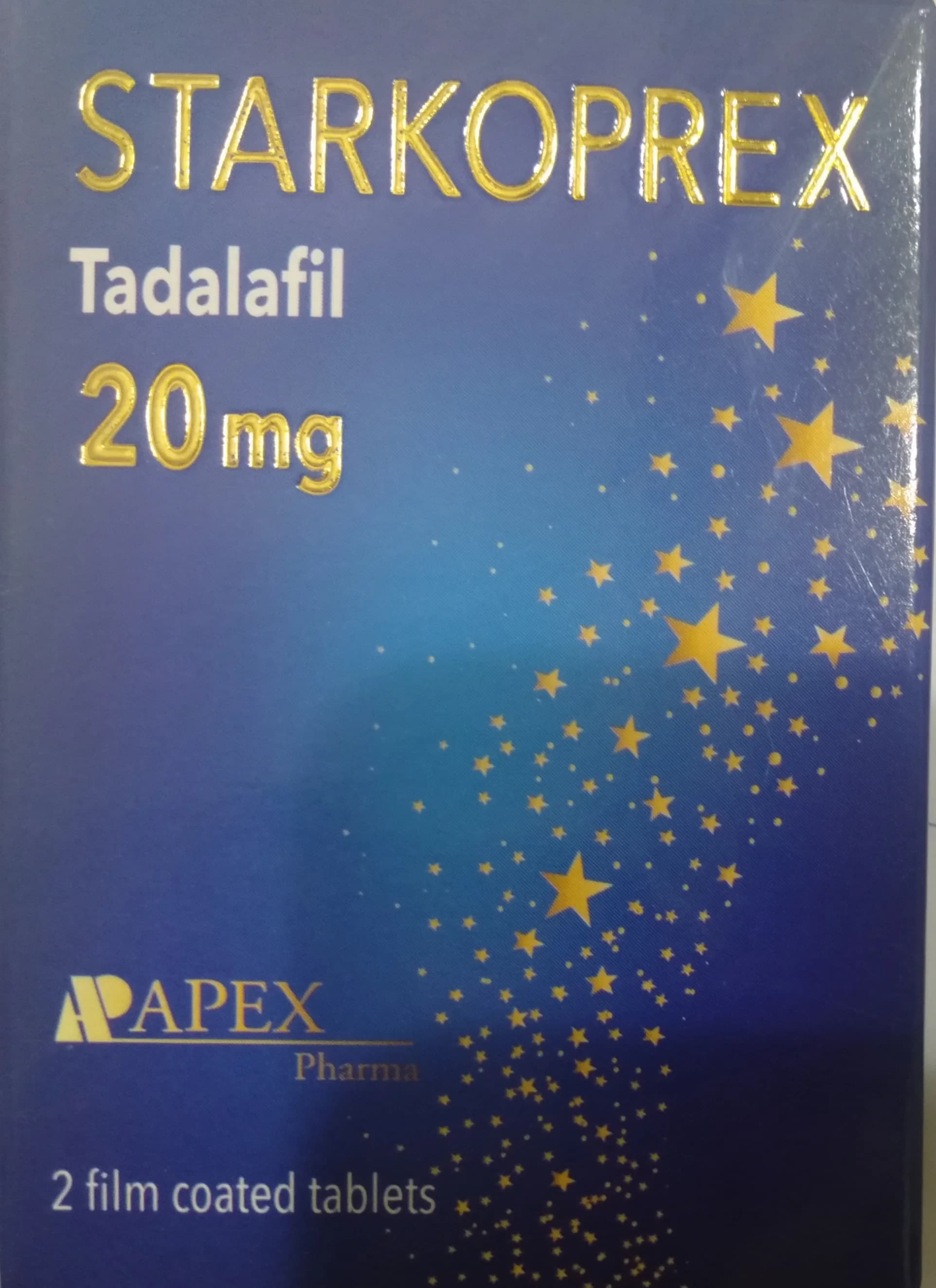 STARCOPREX 20MG 4 T