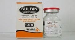 SULBIN 1500MG VIAL