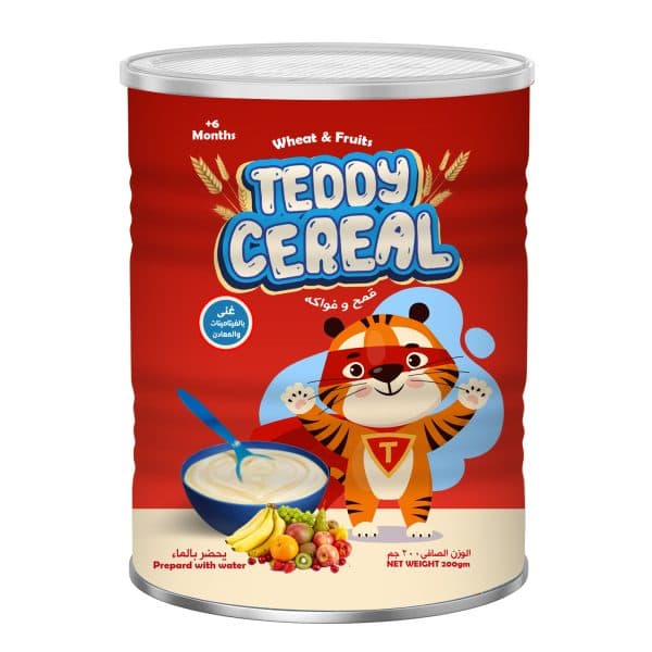 TEDDY CEREAL 125GM WHEAT