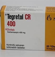 TEGRETOL CR 400 MG 20 TAB