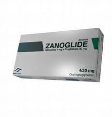 ZANOGLIDE 4/30 MG 30 TAB