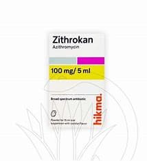 ZITHROKAN SUSP 100 MG 15ML 