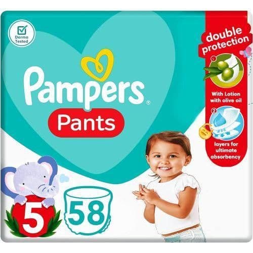 Pampers Pants Size 5 58 Diapers
