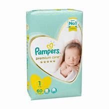 Pampers Premium Size 1 60 Diapers