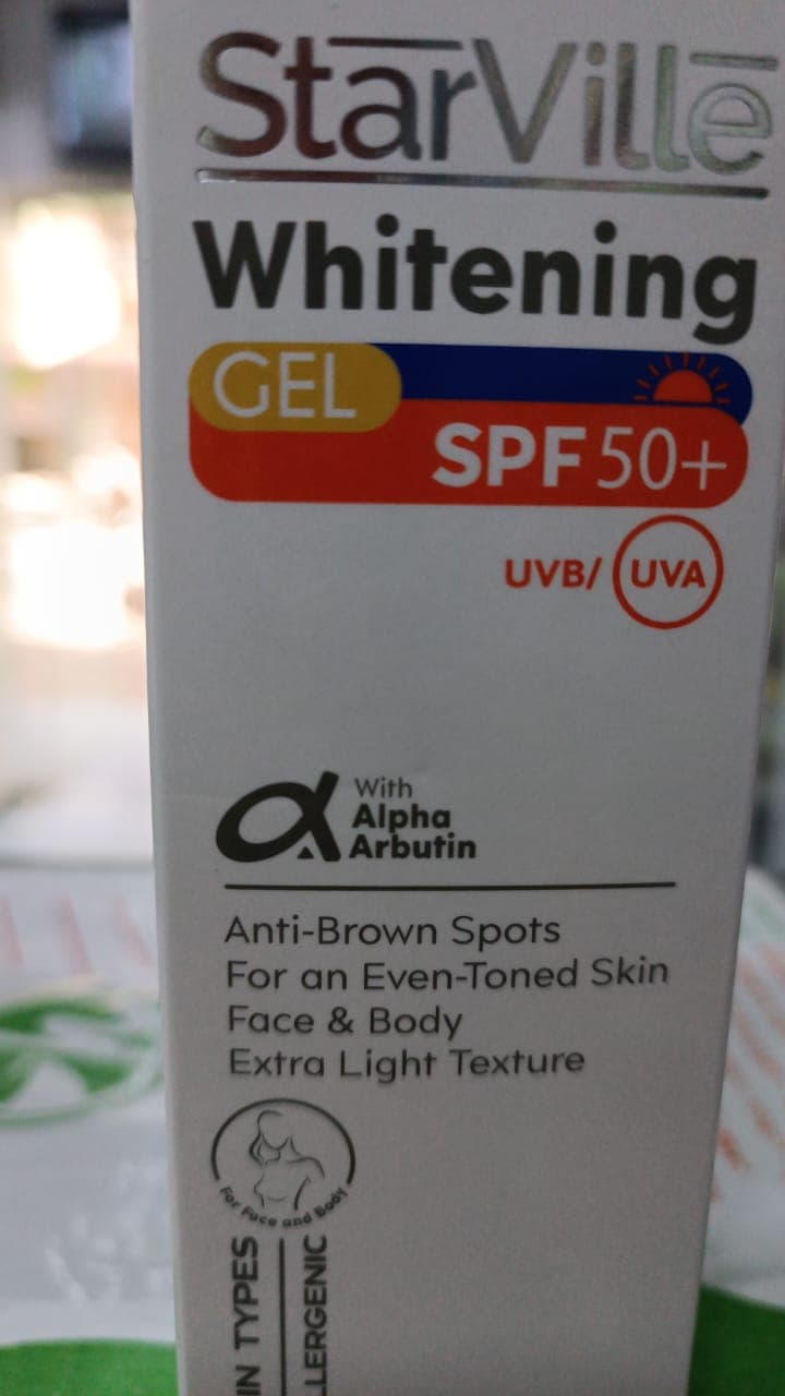 ستارفيل جل تفتيح SPF +50