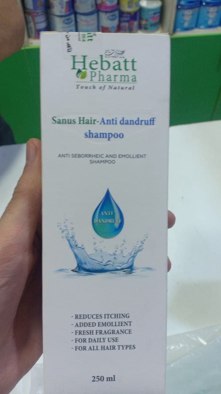 sanus hair anti dandruff shampoo