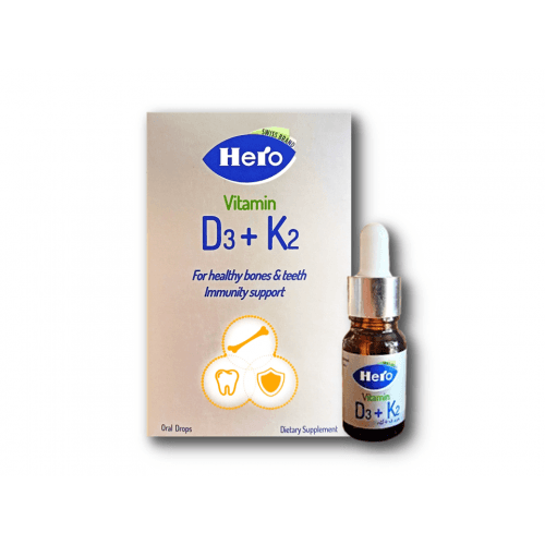 HERO VITAMIN D3+K2 ORAL DROPS