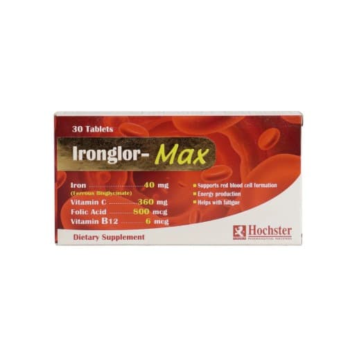 IRONGLOR MAX 30 cap