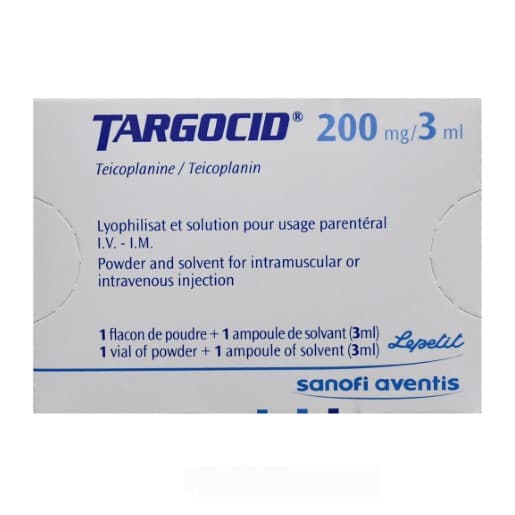 Targocid vial 200 mg