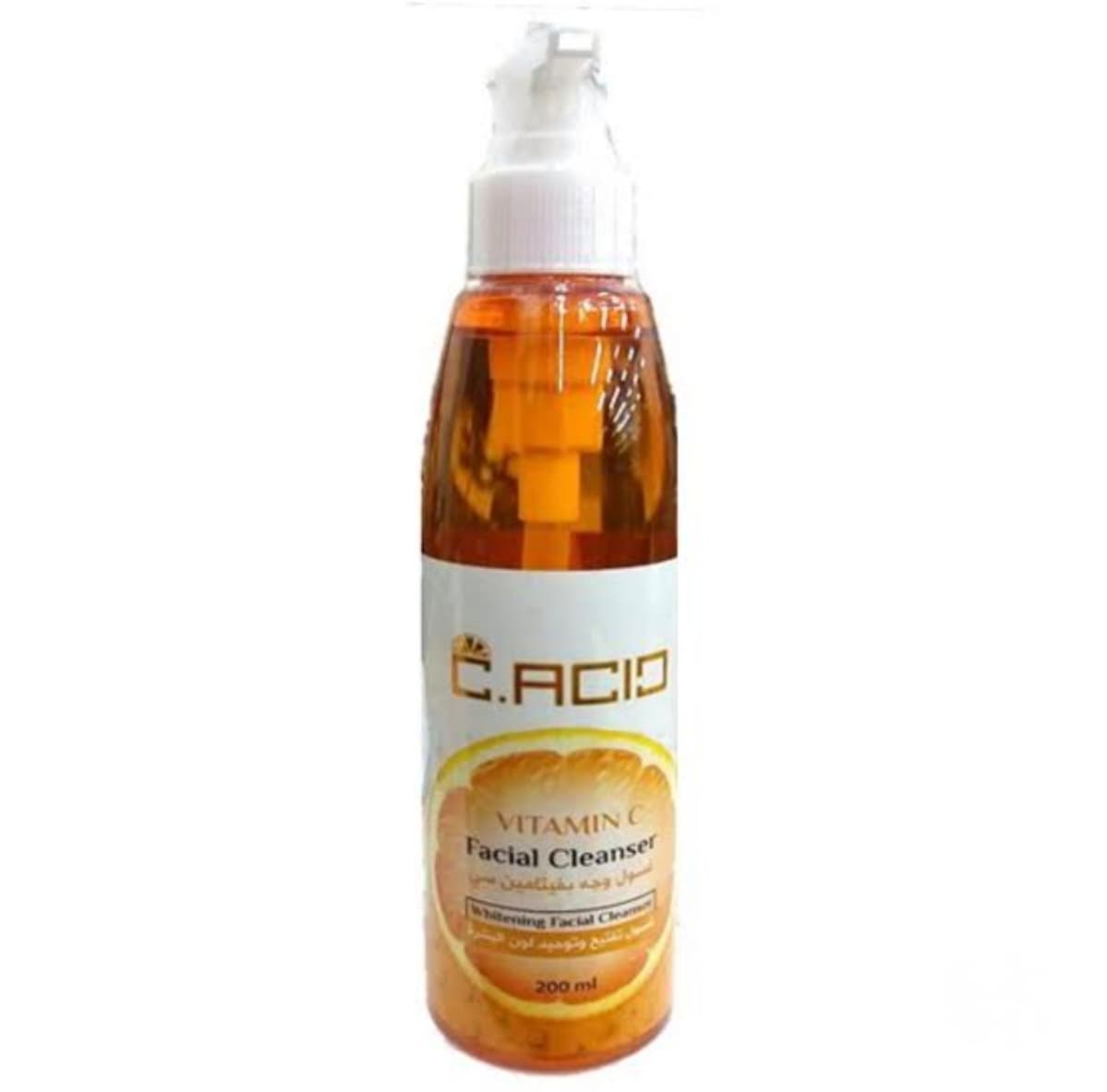 C acid vitamin c facial cleanser   