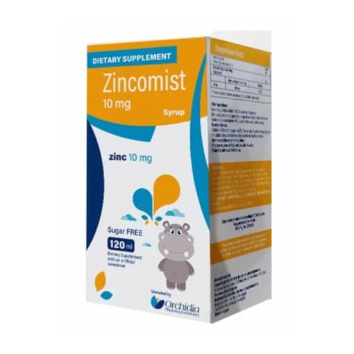 Zincomist 10 mg 120 ml syrup