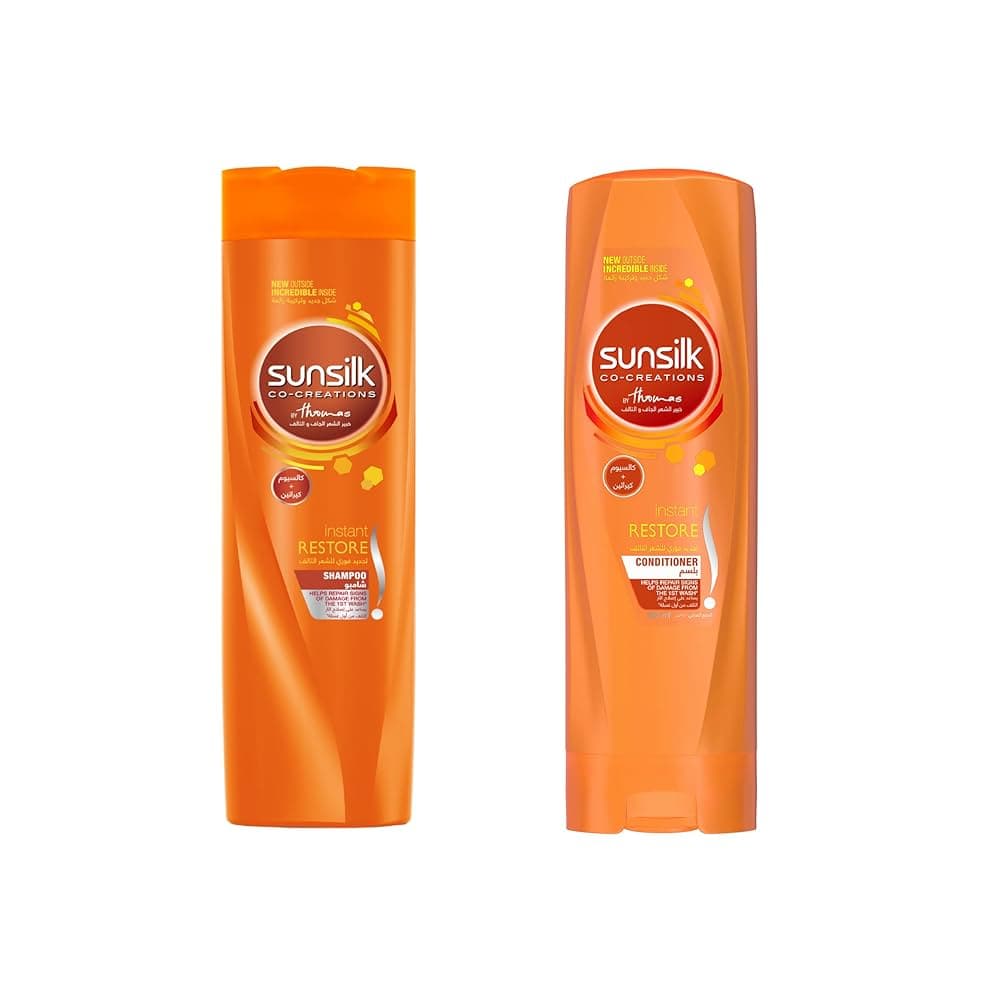 Sunsilk Shampoo Instant Restore 350ML + Sunsilk Conditioner Instant Restore 350ML
