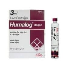 Humalog 100 IU/ml 5x3ml