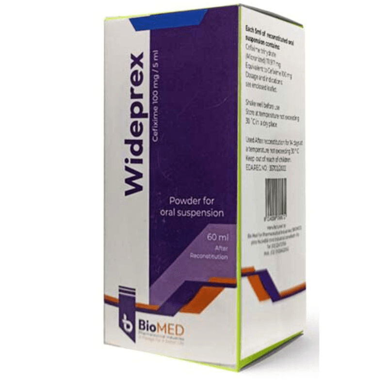 WIDEPREX 100 MG/5ML SUSP 60 ml 