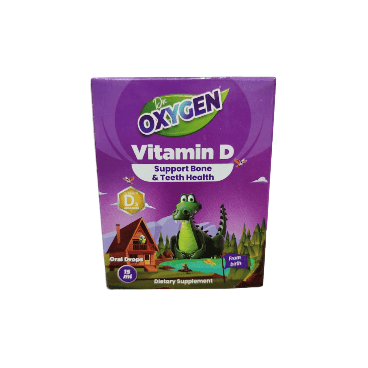 DR.OXYGEN VITAMIN D3 4000IU ORAL DROPS