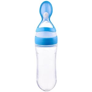 Little Fish Baby Feeding Bottle with Spoon 90 ml