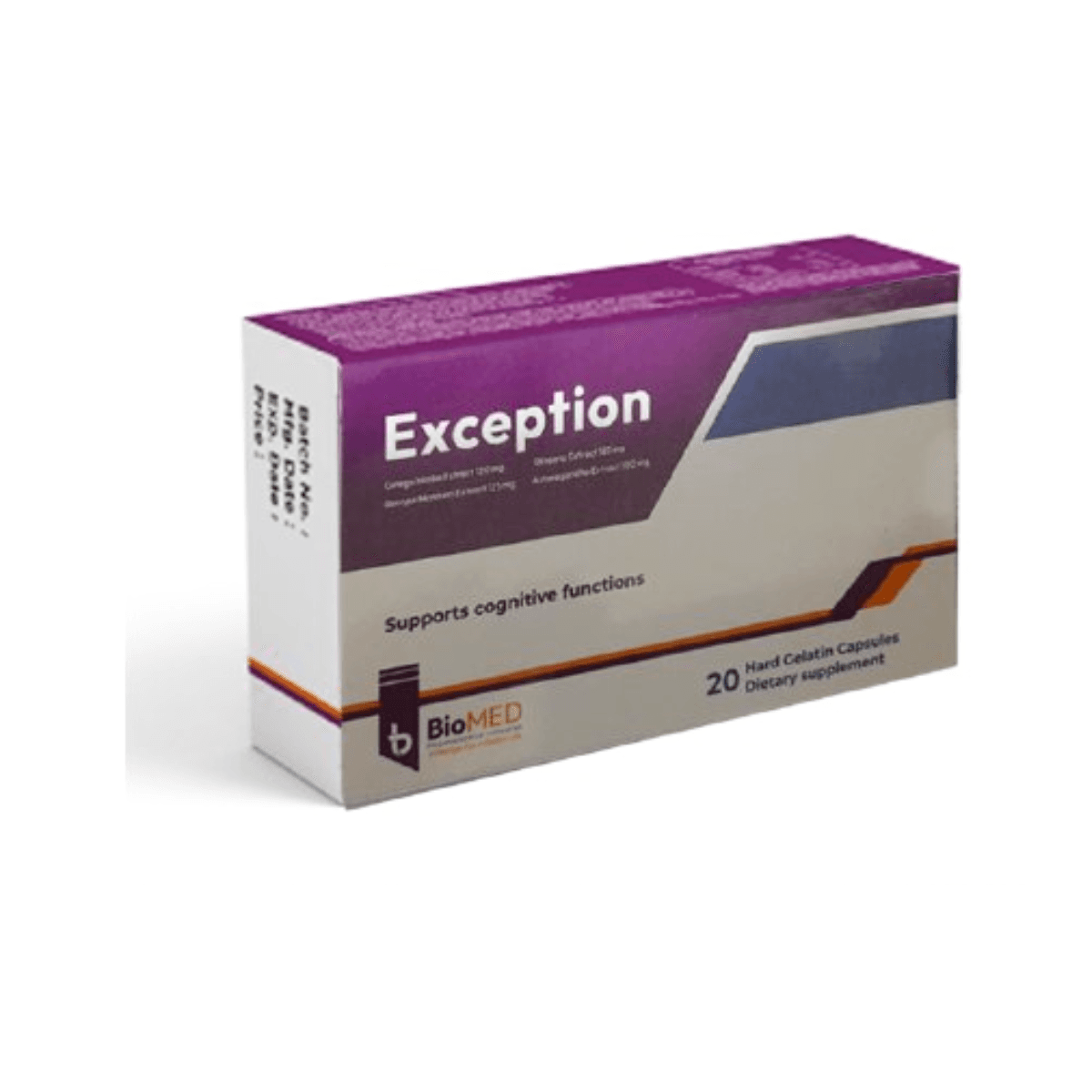 EXCEPTION 20HARD GELATIN CAP
