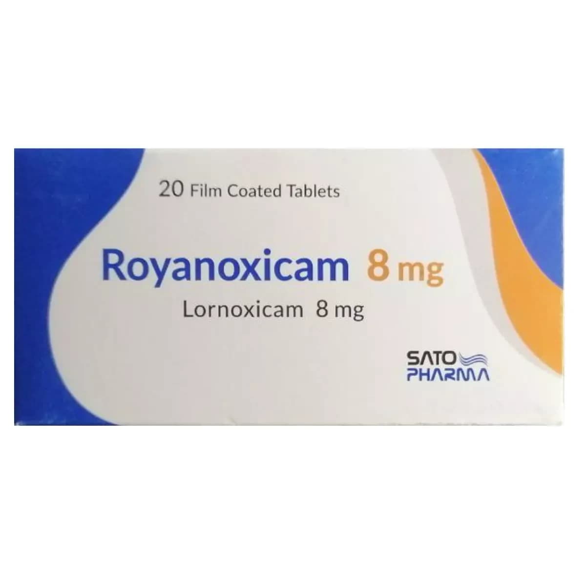 Royanoxicam 8 mg 20 tab