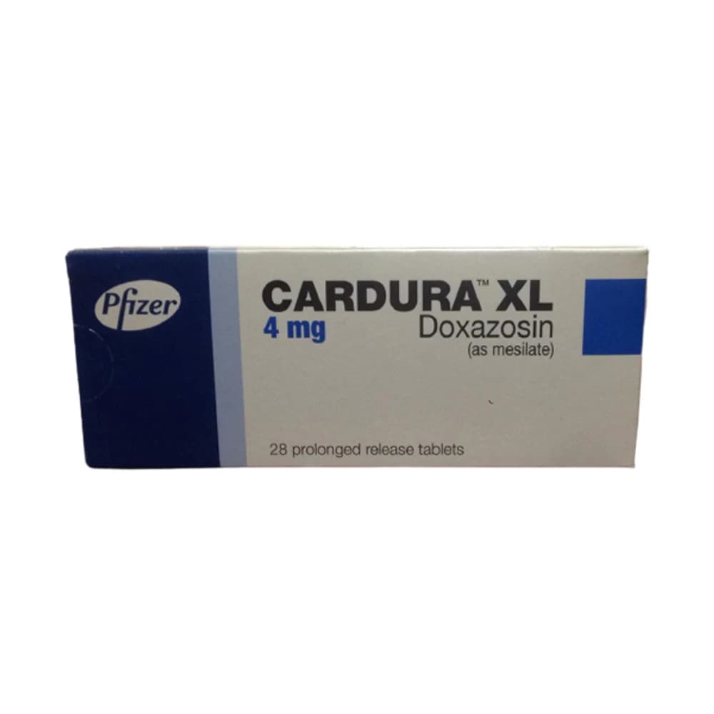 Cardura XL 4 mg 28 tab