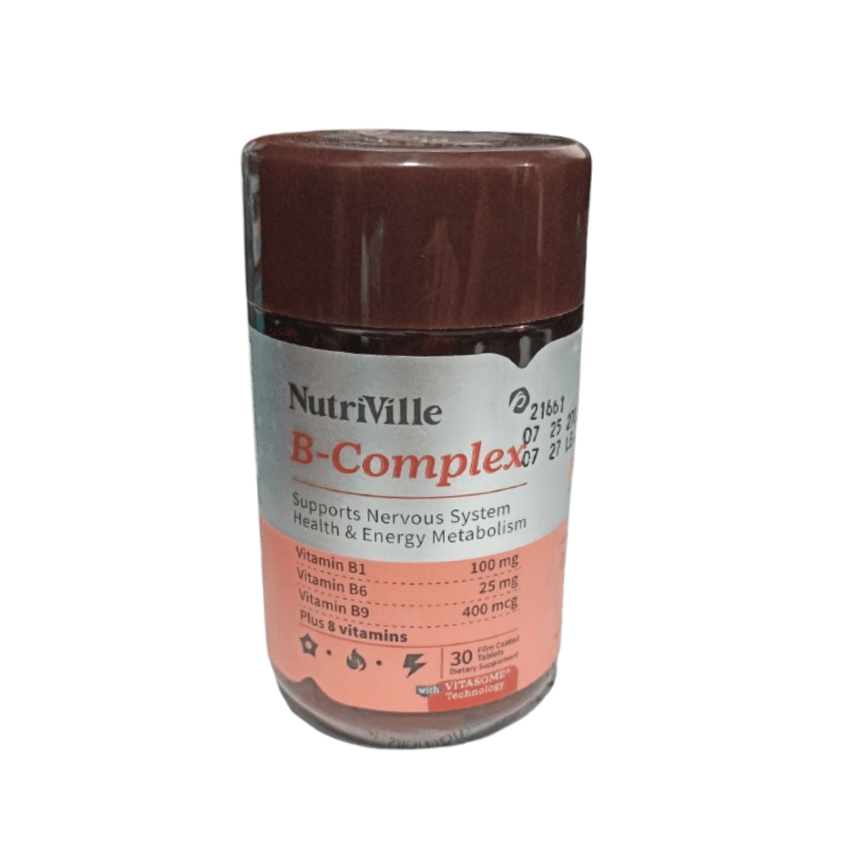 NUTRIVILLE B-COMPLEX 30 tab