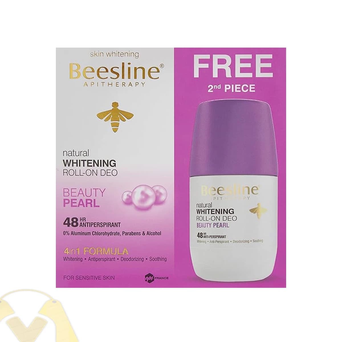 Beesline Roll On Deodorant Beauty Pearl 50ml 
