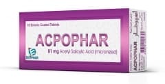ACPOPHAR 81 MG 30 TAB